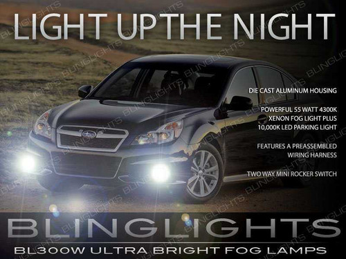2013 2014 Subaru Legacy Xenon Driving Lights Fog Lamps Kit