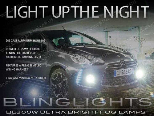 Citroen DS3 Xenon Fog Lamps Driving Lights Kit Citroën