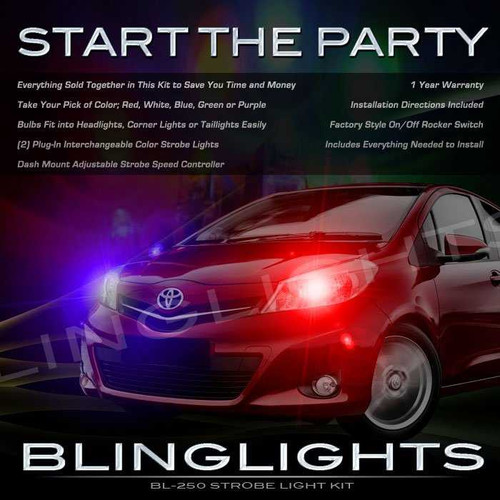 Toyota Belta Strobe Light Kit for Headlamps Headlights Head Lamps Lights