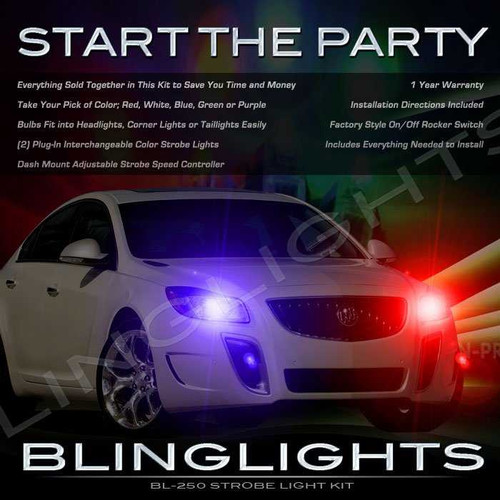 Opel Vauxhall Insignia Head & Tail Lamp Strobe Light Kit w/ Controller Opel Vauxhall Insignia Head & Tail Lamp Strobe Light Kit w/ Controller