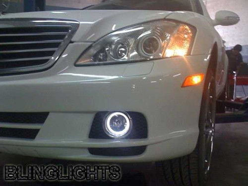 Mercedes S-Class w221 AMG Fog Lamp Driving Light Kit Halo Angel Eyes