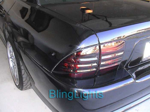 2000 2001 2002 Lincoln LS Tint Protection Film for Smoked Taillamps Taillights Tail Lamps Overlays