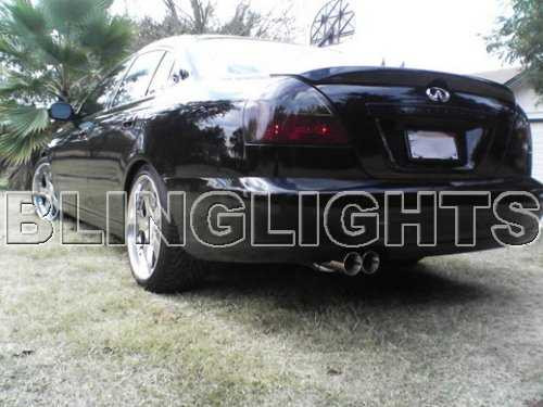 BlingLights Brand Tinted Taillamp Film Covers for 2002-2006 Infiniti Q45