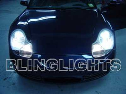 Porsche Boxster 986 White Bulbs Headlamps Headlights 1997 1998 1999 2000 2001 2002 2003 2004