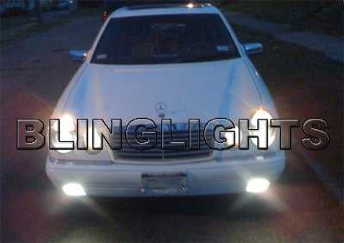 1998 1999 Mercedes-Benz E430 Fog Lights Driving Lamps Foglamps Foglights Kit E 430 E-Class w210