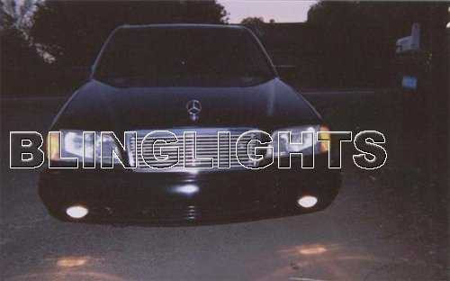 1998 1999 2000 Mercedes-Benz C180 Xenon Fog Lights Driving Lamps Foglamps Lamp Kit C 180 w202