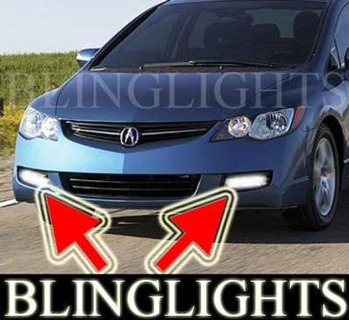 Fog Lights Lamps for 2006 2007 2008 Acura CSX