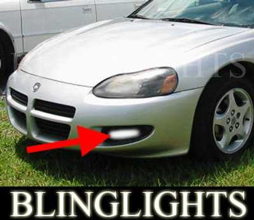 2001 2002 DODGE STRATUS SE COUPE XENON FOG LIGHTS DRIVING LAMPS LIGHT LAMP KIT