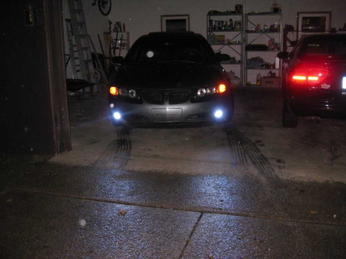 2004 2005 Pontiac Bonneville GXP Fog Lamp Driving Light Kit Xenon