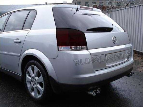 Opel Vauxhall Signum Tinted Smoked Taillamps Taillights Protection Overlays Film