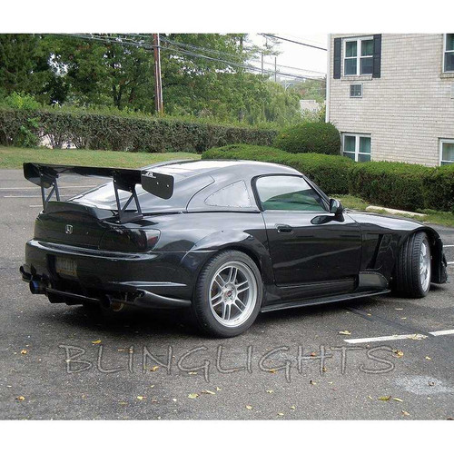 Honda S2000 Tinted Smoked Tail Light Lamp Overlays Film Protection