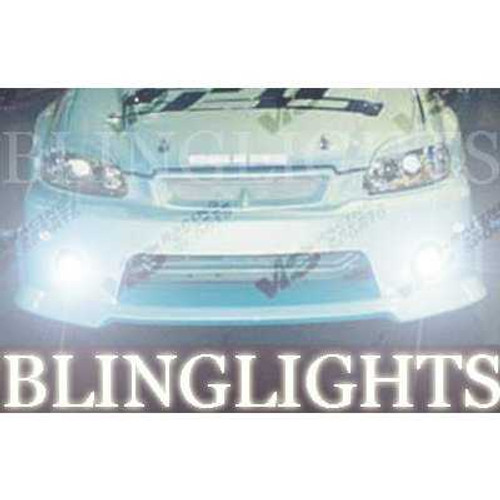 1996 1997 1998 1999 2000 Honda Civic VIS Racing Body Kit Bumper Foglamps Fog Lamps Driving Lights
