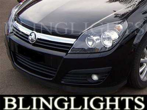 Blue Halo Angel Eye fog Lights for 2004-2009 Holden Astra AH