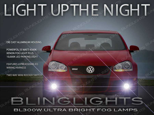 2005-2010 VW Jetta A5 Xenon Fog Lamp Driving Light Kit Volkswagen