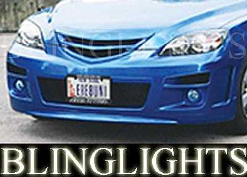 BlingLights Brand Fog Lights for 2004-2009 Mazda3 BK 1 with Erebuni Body Kit
