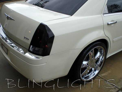 AutoSkinsPro Smoked Vinyl Tint Kit – 05-10 Chrysler 300/300C V8 Headlight & Taillight Covers
