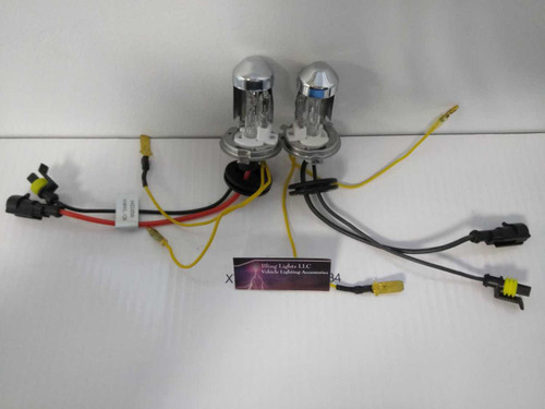 H4 9003 Hi/Low 12,000K Violet Xenon HID Bulbs Set of 2 H4 9003 Hi/Low 12,000K Violet Xenon HID Bulbs Set of 2