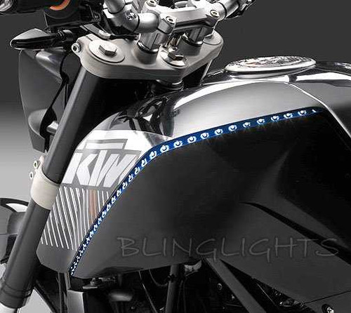 KTM 125 Duke Fuel Tank LED Illumination Set Accent Lights Side Lamps Custom Lighting Strips