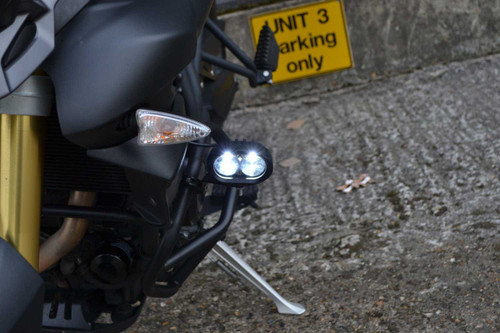 Triumph Street Triple 6000K LED Auxiliary Flood Lamps Kit (all years)