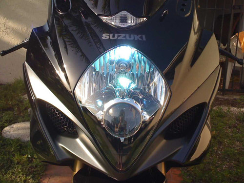 2001 2002 2003 2004 Suzuki GSX-R1000 GSXR 1000 Bright White High Low Headlamp Headlight Light Bulbs