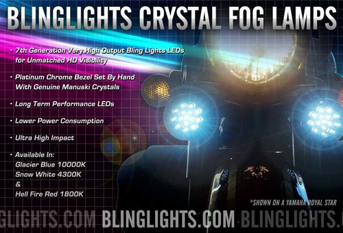 Honda NC700 LED Driving Lights Fog Lamps Kit Set NC700S NC700X NC700D