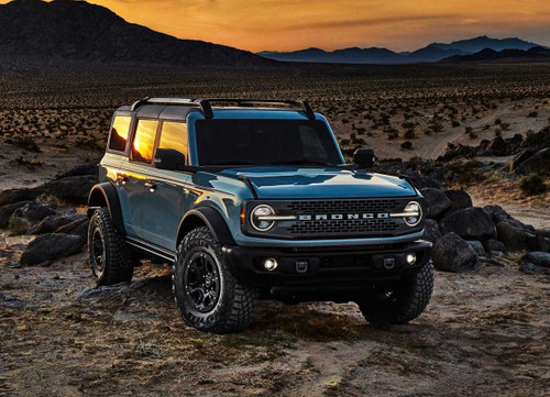 BlingLights Brand LED Halo Fog Lights for 2021-2025 Ford Bronco Non-Sport