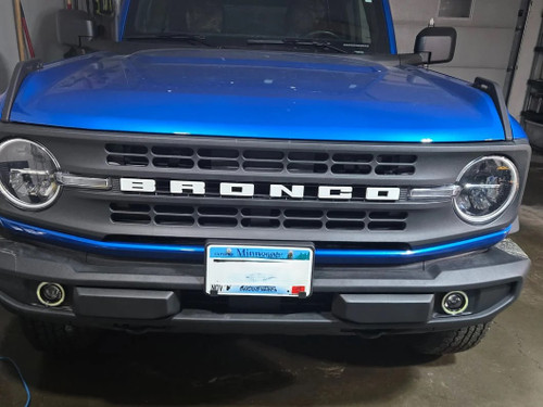 BlingLights Brand LED Halo Fog Lights for 2021-2025 Ford Bronco Non-Sport