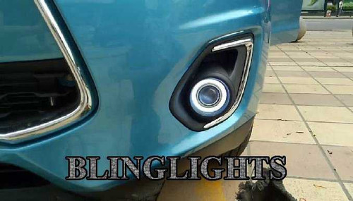 BlingLights Brand LED Halo Fog Lights for 2013 2014 2015 Mistubishi RVR
