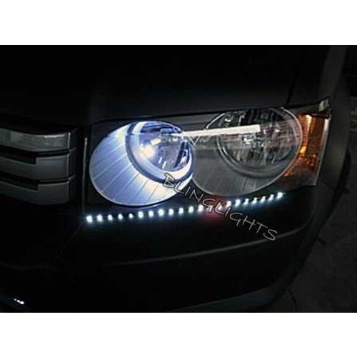 Honda Crossroad LED DRL Light Strips Headlamps Headlights Head Lamps Day Time Running Lights DRLs