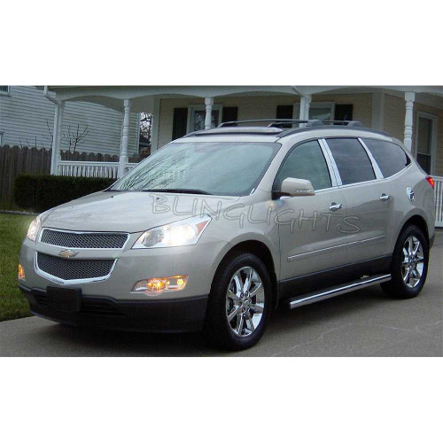Chevrolet Chevy Traverse Bright White Light Bulbs for Headlamps Headlights Head Lamps Lights