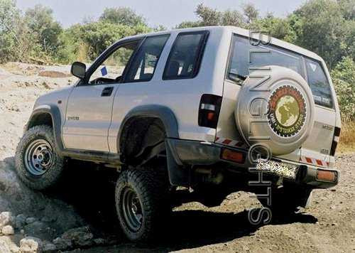 Isuzu Trooper Tinted Protection Film for Smoked Taillamps Taillights Tail Lamps Lights Overlays