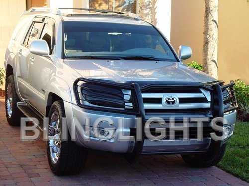 Toyota 4Runner Tinted Head Lamp Light Overlay Kit Smoked Film Protection