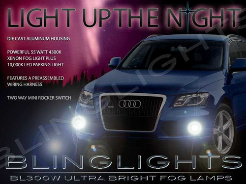 2009 2010 2011 2012 Audi Q5 Xenon Fog Lamps Driving Lights Foglamps Foglights Kit