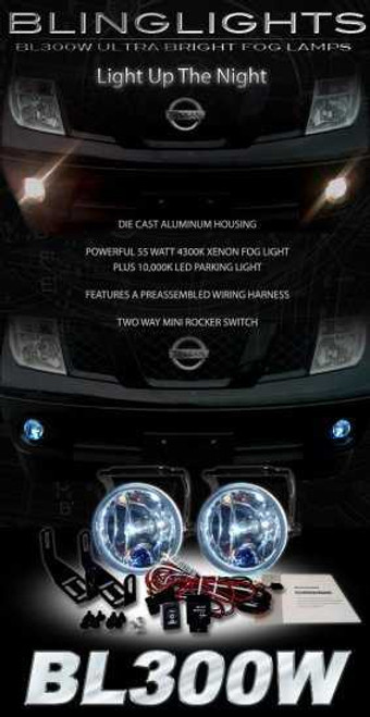 Bling Lights Fog Driving Lamps for 2008 2009 2010 Nissan X-Trail