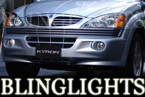 2005-2009 SSANGYONG KYRON FOG LIGHTS LAMPS xdi 2006 2007 2008