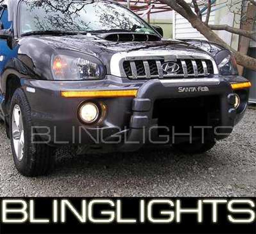 2001-2006 Hyundai Santa Fe Bumper Fog Lamps Lights