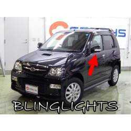 Daihatsu Terios Side Mirror LED Turnsignals Accent Lights Mirrors Turn Signals Lamps LEDs Signalers