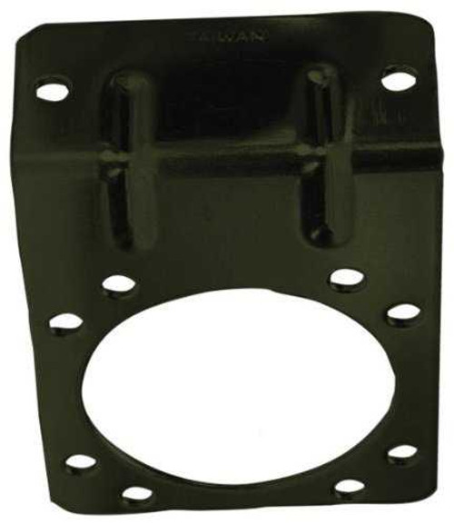 WhiteNight 4164 Trailer Wiring Plug Relocation Plate for Round Adapter