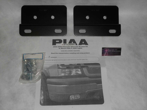 2003-2007 Chevrolet Silverado PIAA 30310 Mounts for P-4000 Lamps