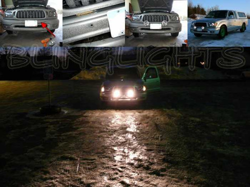 Toyota Tacoma OffRoad Driving Lights Brush Bar Lamp Kit Auxiliary Trail Lighting