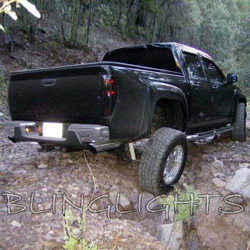 Tinted Tail Light Protection Film Overlay Covers for GMC Canyon (all years)