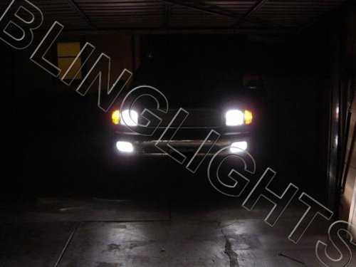 2000 2001 2002 Toyota Tundra White Fog Lamp Light Bulbs Bright Replacement Upgrade