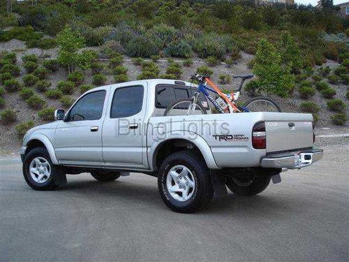 Toyota Hilux Tinted Smoked Protection Film Overlays for Taillamps Taillights Tail Lamps Lights