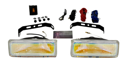 BlingLights Brand Fog Lights for 1991 1992 1993 1994 1995 Dodge Caravan