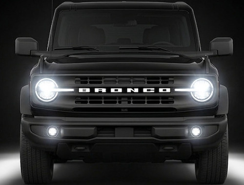 BlingLights Brand LED Halo Fog Lights for 2026 2027 Ford Bronco Non-Sport