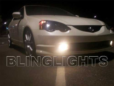 2002 2003 2004 Acura RSX Xenon Fog Lamps Driving Lights Kit