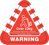 Weight Labels Over 23kg