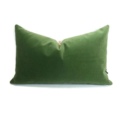 Schumacher Velvet Lumbar Pillow Cover Schumacher Velvet Lumbar Pillow Cover