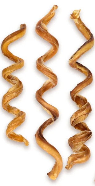 5-8" Curly Bully Stick