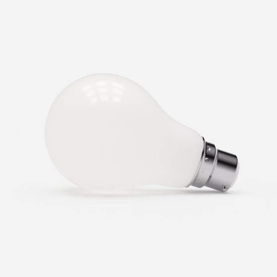 GLS Shape Shatterproof Festoon Lamp, Cool White 6000K, B22